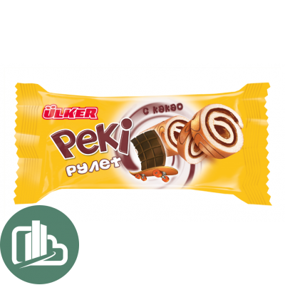 Рулет PEKI с какао кремом 150гр 1/15