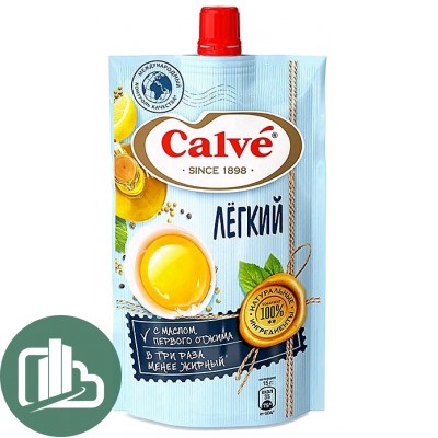 Соус Calve 230гр легкий 1/40