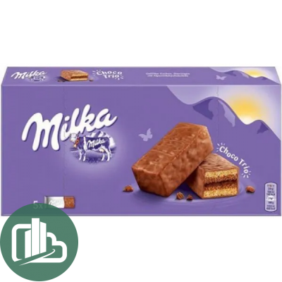 Печенье  Милка Бисквит Чоко Трио 150гр 1/12