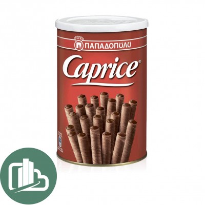 Каприз Вафли венские с фундуком и шоколадом  400гр ж/б 1/6