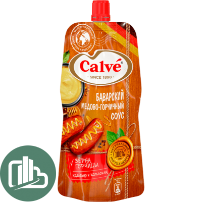 Соус Calve 230гр Баварский медово-горчичный 1/8