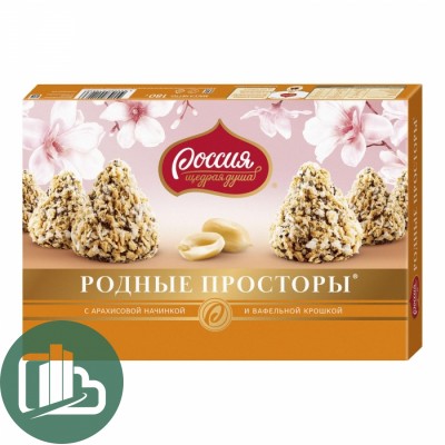 Конфеты 180г 1/10 Россия щедрая душа 