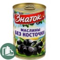 Знаток Маслины б/к 280мл 1/12