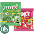 Бебето мармелад стенд 80гр спагетти 1/12