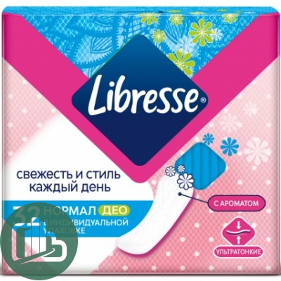 Libresse свежесть истиль  прокладки 1/12