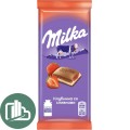 Милка 80гр Клубника со сливками 1/20 (РФ)