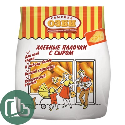Смейка озби хлебный палочки с сыром 150гр 1/10