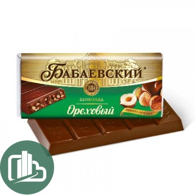 Бабаевский 40гр Ореховый 1/35