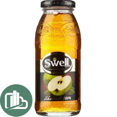 SWELL сок Яблоко 0,25л 1/8 ст/б