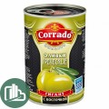 Оливки Corrado греческие гигант с/к 425гр. 1/12 ж/б