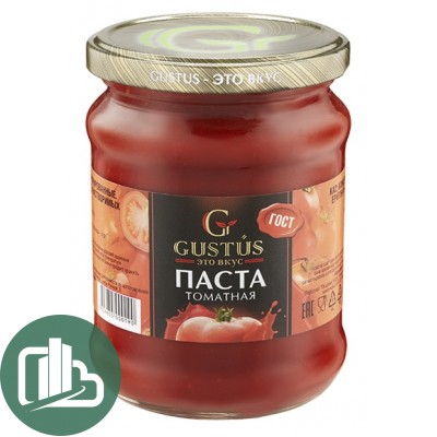 Томатная паста 250г 1/12 ст GUSTUS 
