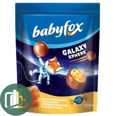 Яшкино конфеты BABYFOX Galaxy Карамель 130гр 1/18