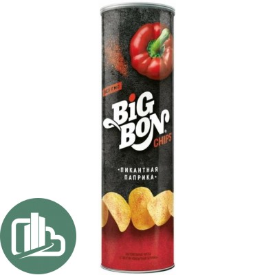 Чипсы BIGBON 130гр 1/12 Краб