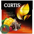 CURTIS чай 20пак Манго и Ягоды 1/12 Пирамидки