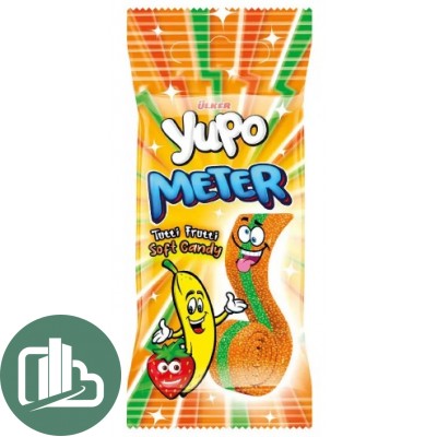 YUPO METER Жевательный мармелад 50гр Тутти Фрутти 1/24 (6)