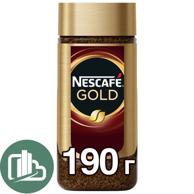 Нескафе Голд стекло 190гр 1/6