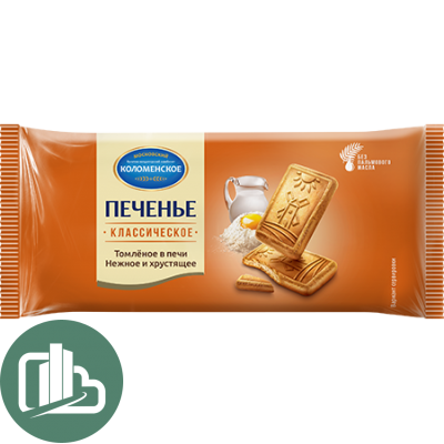 Печенье Коломенское Классическое 120гр 1/22