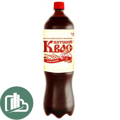 Квас Вятский домашний 1,5л 1/6