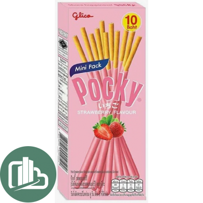 Шоколадные палочки Pocky 21гр Strawverry 1/10