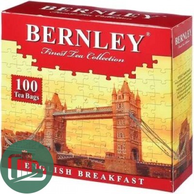 Чай BERNLEY ENGLISH BREAKFAST 100пак 1/12