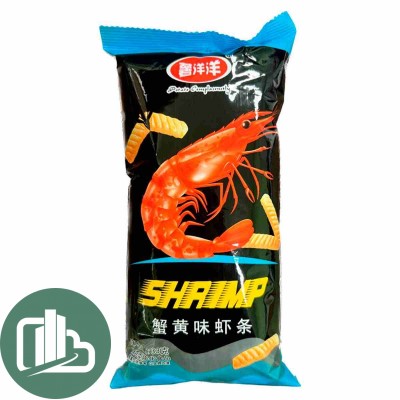 Чипсы Shu Yangyang 33гр Shrimp Black креветочные 1/20 (8)