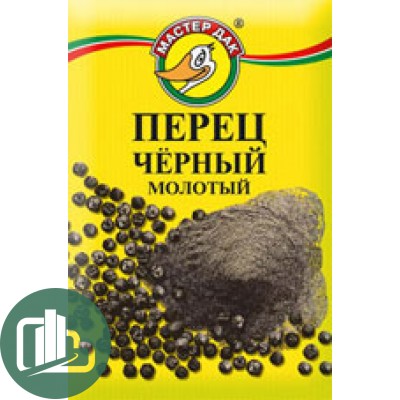 Мастер Дак перец чёрный молотый 10гр 1/100