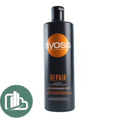 Шампунь SYOSS REPAIR для поврежденных волос 400мл 