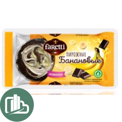 Итальянский десерт 130гр Банановый 1/15 Феретти