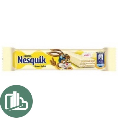 Вафельный батончик Несквик Nesquik Белый 26,7гр 1/12 ИМПОРТ