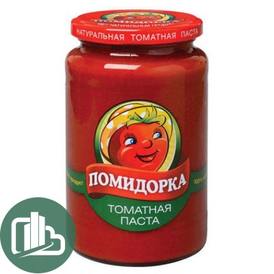 Томатная паста "Помидорка" 480гр ст/б 1/6