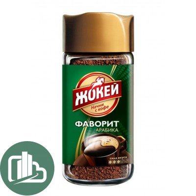 Кофе ЖОКЕЙ Фаворит 95гр 1/12 ст/б
