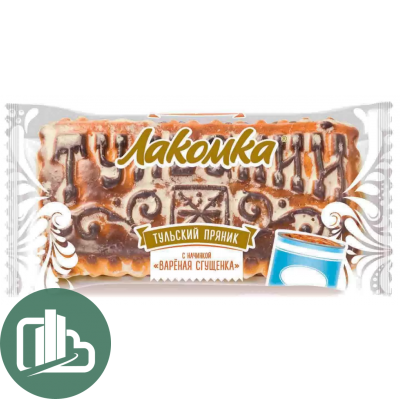 Пряник Тульский 130гр 1/50 Вареная сгущенка