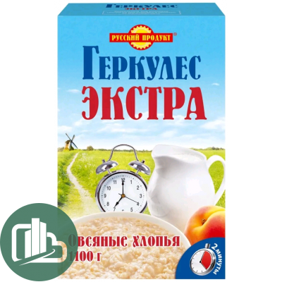 Геркулес Экстра 1000гр 1/4 Русский Продукт