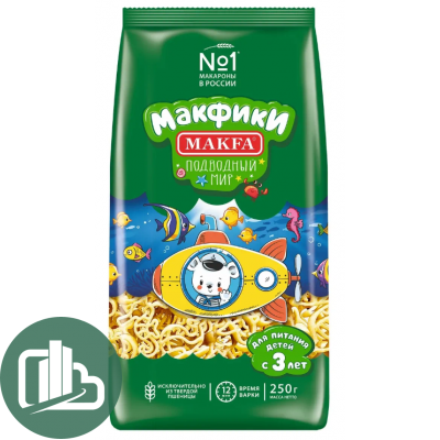 Макфа Подводный мир 250гр 1/16