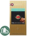 BUCHERON 100гр КАРТОН Горький шоколад 72% с миндалем 1/10 ЗОЛОТОЙ