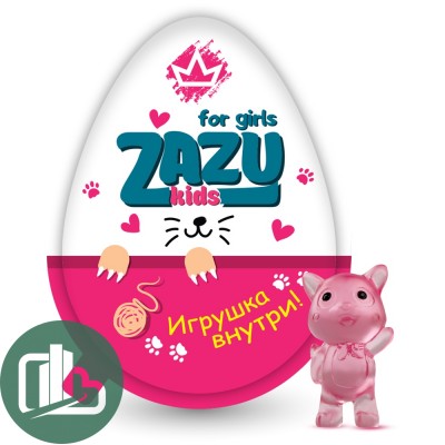 Яйцо ZAZU kids 20гр 1/24 (4)