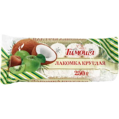 Рахат-лукум Тимоша лакомка круглая 250г 1/12