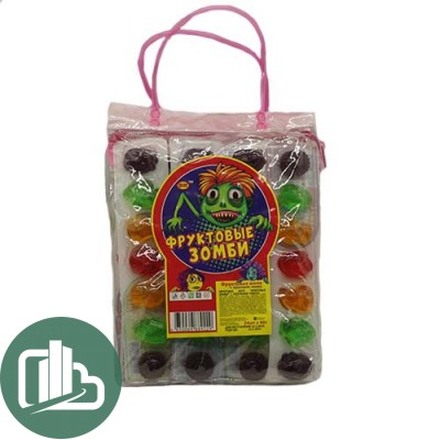 Желе фруктовые зомби 40гр 1/24