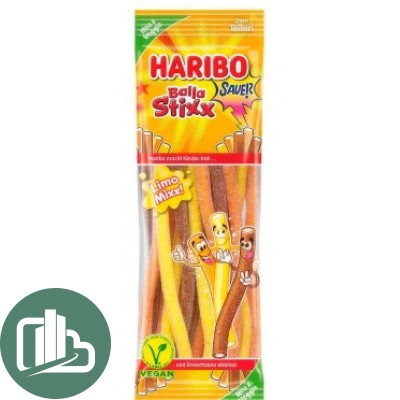 Мармелад ХАРИБО 175гр Balla Stix Лимон Микс 1/15