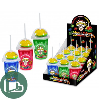 Кар/Взрыв Мозга на палочке и кислый гель 75г 1/12 (12)