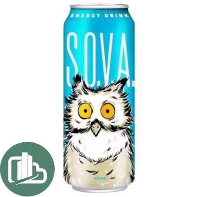 Энергетический напиток SOVA СОВА 1/12