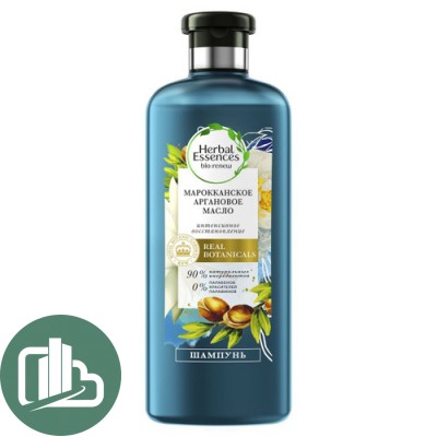 Шампунь Herbal Essences марокканское аргановое масло 400мл