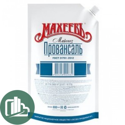 Махеевь майонез дой-пак  "Провасаль" (белый) 190гр  