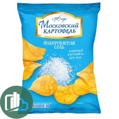 Московский Картофель 70гр со вкусом соли 1/9