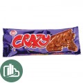 Вафли CRAZY покрыт мол шок с какао начинкой и воздушным рисом 30гр 1/24