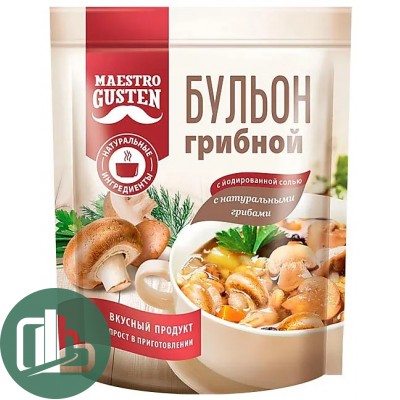 MAESTRO GUSTEN Бульон Грибной 90гр 1/10