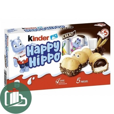 Киндер Импорт Happy Hippo КАКАО 103,5гр 1/10