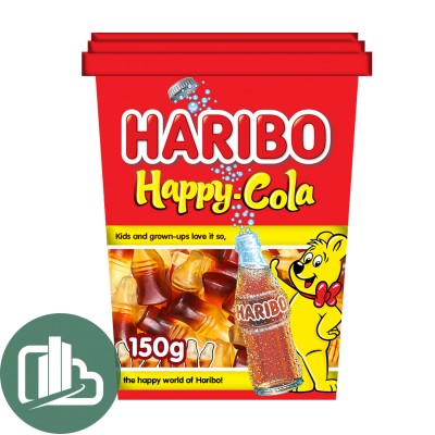 Мармелад ХАРИБО 150гр Банка Кола 1/24