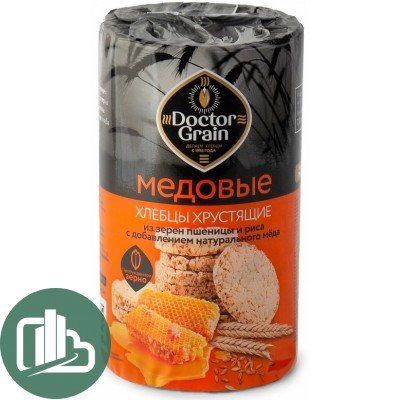 Хлебцы Doctor Grain Медовые 80гр 1/25