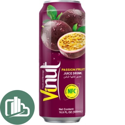 Vinut Маракуйя с мякотью 0.49л 1/6 